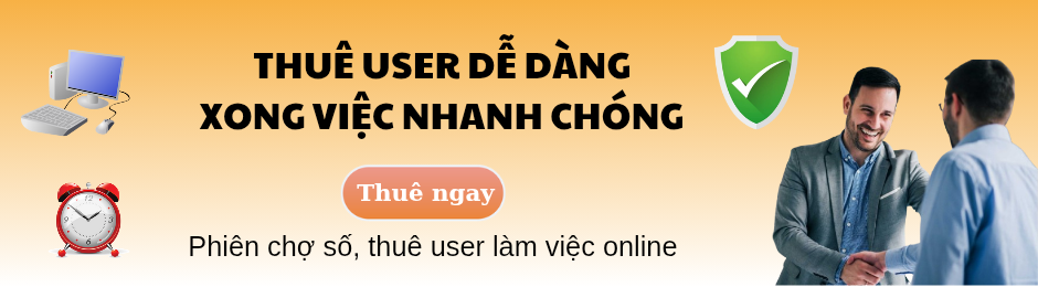 Thuê user online